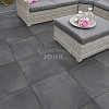 Restpartij Edam/Zwanenburg/Almere : Actietegel keramiek op beton 60x60x4 cm Titano Anthracite