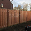 JWOODS Tuinscherm Red Wood 19-planks afbouw rechts 180/90x180 cm Geschaafd