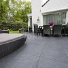 Restpartij Edam: ca. 10 m² GeoCeramica® Impasto 60x60x4 cm Negro