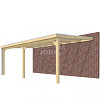 Veranda Classic 700, 712 x 410 cm., vuren, dakplaten opaal, onbehandeld