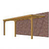 Veranda Classic 600, 612 x 310 cm., douglas, dakplaten helder, groen geïmpregneerd