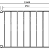 JWOODS Buitenverblijf XL Modern 1200x314 cm