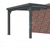 Veranda Classic 300, 312 x 410 cm., vuren, dakplaten opaal, antraciet gespoten