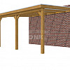 Veranda Classic 500, 512 x 410 cm., douglas, dakplaten opaal, groen geïmpregneerd