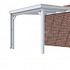 Veranda Classic 300, 312 x 410 cm., vuren, dakplaten helder, grijs gespoten