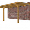 Veranda Classic 700, 712 x 410 cm., douglas, dakplaten opaal, groen geïmpregneerd