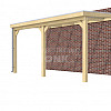 Veranda Classic 500, 512 x 310 cm., vuren, dakplaten helder, onbehandeld