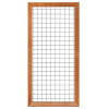 Gaaselement 90x180 cm met kader 4,4x6,8 cm onbehandeld hardhout