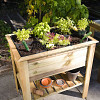 Moestuintafel 85x60x82 cm geïmpregneerd, geschaafd grenen