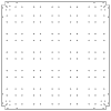 Verzinkt staal bodemplaat 120x120 cm