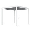 Shuttershade Aluminium Pergola 300x300x255cm White RAL 9016 Vrijstaand