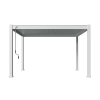 Shuttershade Aluminium Pergola 360x400x255cm White RAL 9016 Vrijstaand