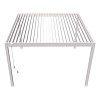 Shuttershade Aluminium Pergola Prime 400x400x255cm White RAL 9016 Vrijstaand