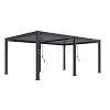 Shuttershade Aluminium Pergola Prime 400x600x255cm Charcoal RAL 7015 Vrijstaand