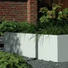 Plantenbak Carrez zonder bodem aluminium 140x140x60 cm