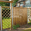 Restpartij Edam: 1 st. Grenen Trellis diagonaal 90x180 cm