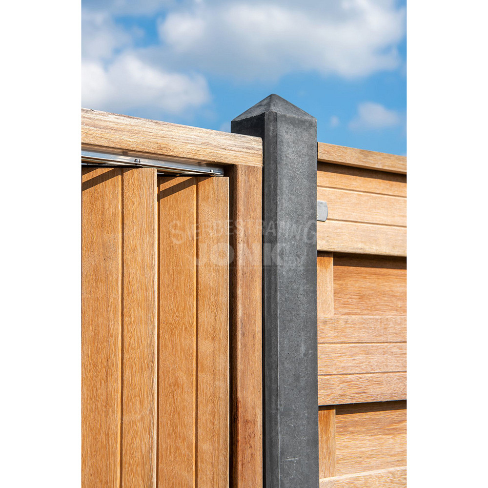 Flex Fence rvs zelfbouwpakket excl. hout, raillengte 96 cm