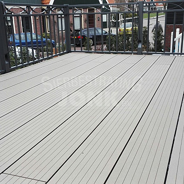 Restpartij Edam : Composiet Vlonderplank 3x26x400 cm Beige