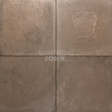 Restpartij Almere: ca. 14,4m2 Keramische Tegel 'TRE' Concrete 60x60x3 cm Taupe