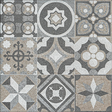 Restpartij Zwanenburg: ca. 4m2 GeoProArte Mosaic 60x60x4 cm Modern Taupe Deco