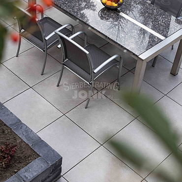 Restpartij Edam: Ca. 45 m2 GeoCeramica® 60x60x4 cm Roccia Grey