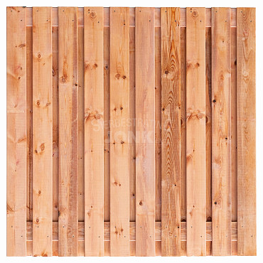 Tuinscherm Casablanca geschaafd geïmpregneerd Red Class hout 21-planks 180x180 cm