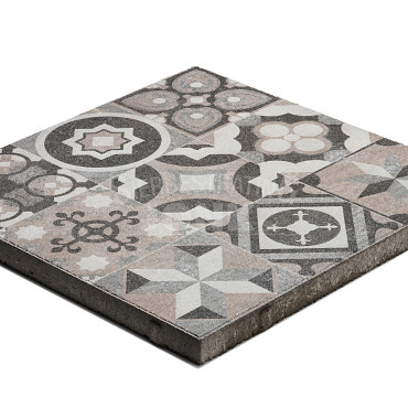 Restpartij Zwanenburg: ca. 4m2 GeoProArte Mosaic 60x60x4 cm Modern Taupe Deco