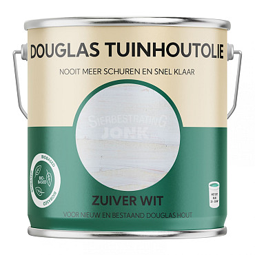 Douglas tuinhoutolie zuiver wit 2500 ml