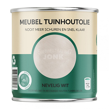 Meubel tuinhoutolie nevelig wit 750 ml