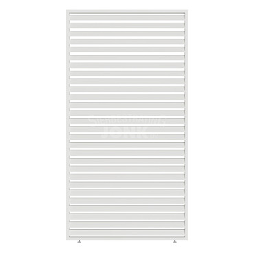 Shuttershade Louvre Shutter Paneel - 113cm White RAL 9016