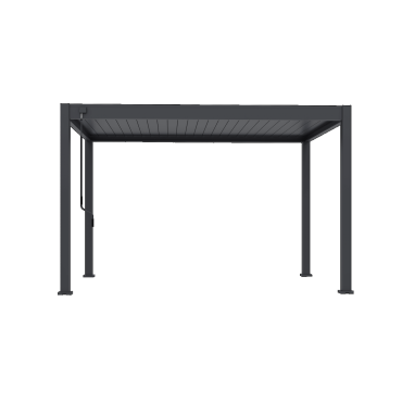 Shuttershade Aluminium Pergola 300x400x255cm Charcoal RAL 7015 Vrijstaand