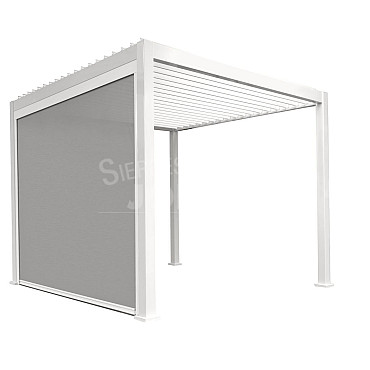 Shuttershade Pull Down Screen - 400cm White RAL 9016