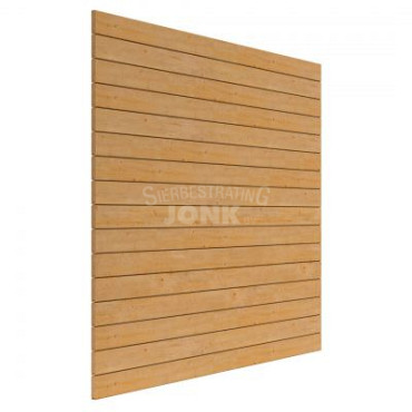 JWOODS Wand Modern 201 tot 300 cm - Blokhutprofiel naturel