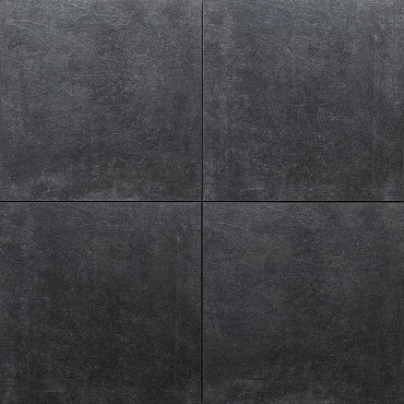 Keramische Tegel 'Tre' Sasso 60x60x3 cm Nero
