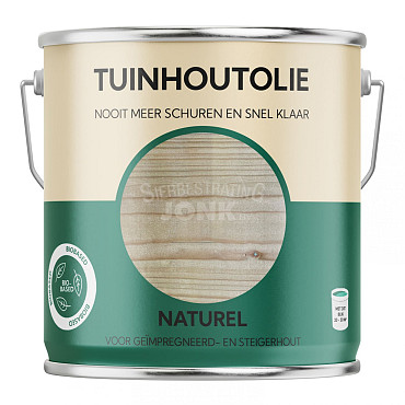 Tuinhoutolie naturel 2500 ml