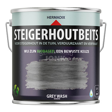 Steigerhoutbeits Grey Wash Dekkend 2500ml