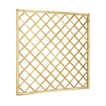 Restpartij Edam: 5 st. Grenen Trellis diagonaal 180x180 cm