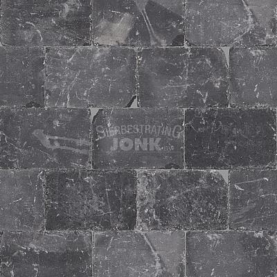 beton getrommeld abbeystone trommelsteen verouderd tumbelton antraciet 20x30