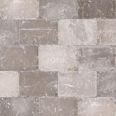 beton getrommeld abbeystone trommelsteen verouderd tumbelton antraciet 20x30