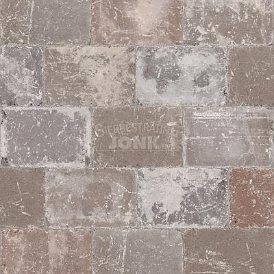 beton getrommeld abbeystone trommelsteen verouderd tumbelton antraciet 20x30