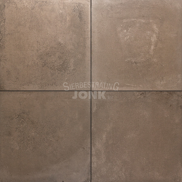 Restpartij Almere: ca. 14,4m2 Keramische Tegel 'TRE' Concrete 60x60x3 cm Taupe