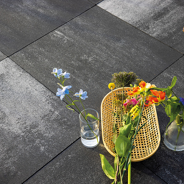 Restpartij Almere circa: 45m2 Geostretto plus 60x60x4 cm Amalfi
