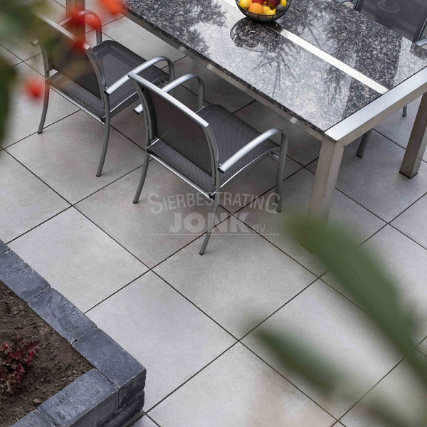 Restpartij Edam: Ca. 45 m2 GeoCeramica® 60x60x4 cm Roccia Grey