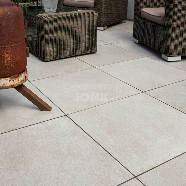 Restpartij Edam: Ca. 45 m2 GeoCeramica® 60x60x4 cm Roccia Grey