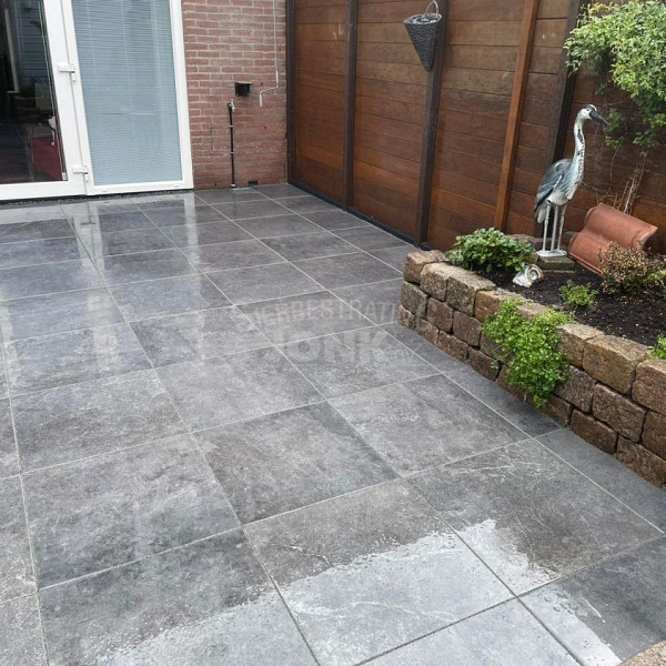 Restpartij Edam: ca. 43 m2 Actietegel keramiek op beton 90x90x4 cm Marble Design Night