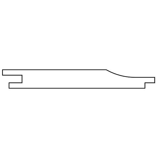 Grenen overhangend rabat 1,8x14,5x300 cm