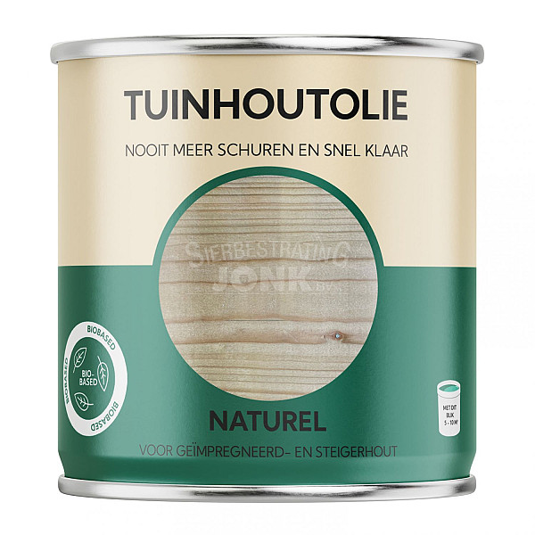 Tuinhoutolie naturel 750 ml