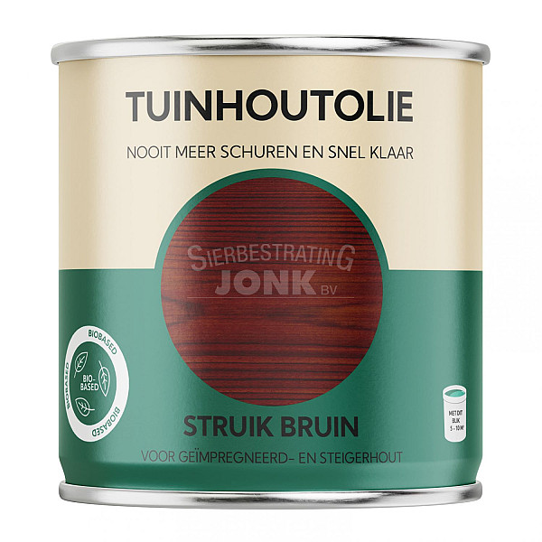 Tuinhoutolie struik bruin 750 ml