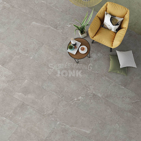 CeraLuxe 40x80x3 cm Ermetica Grigio