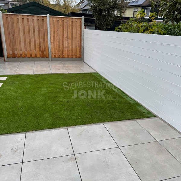 Actietegel keramiek op beton 60x60x4 cm Earth Design Cool Grey (voorraad Edam)